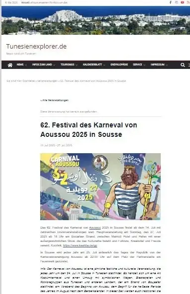 Archives du Carnaval Aoussou